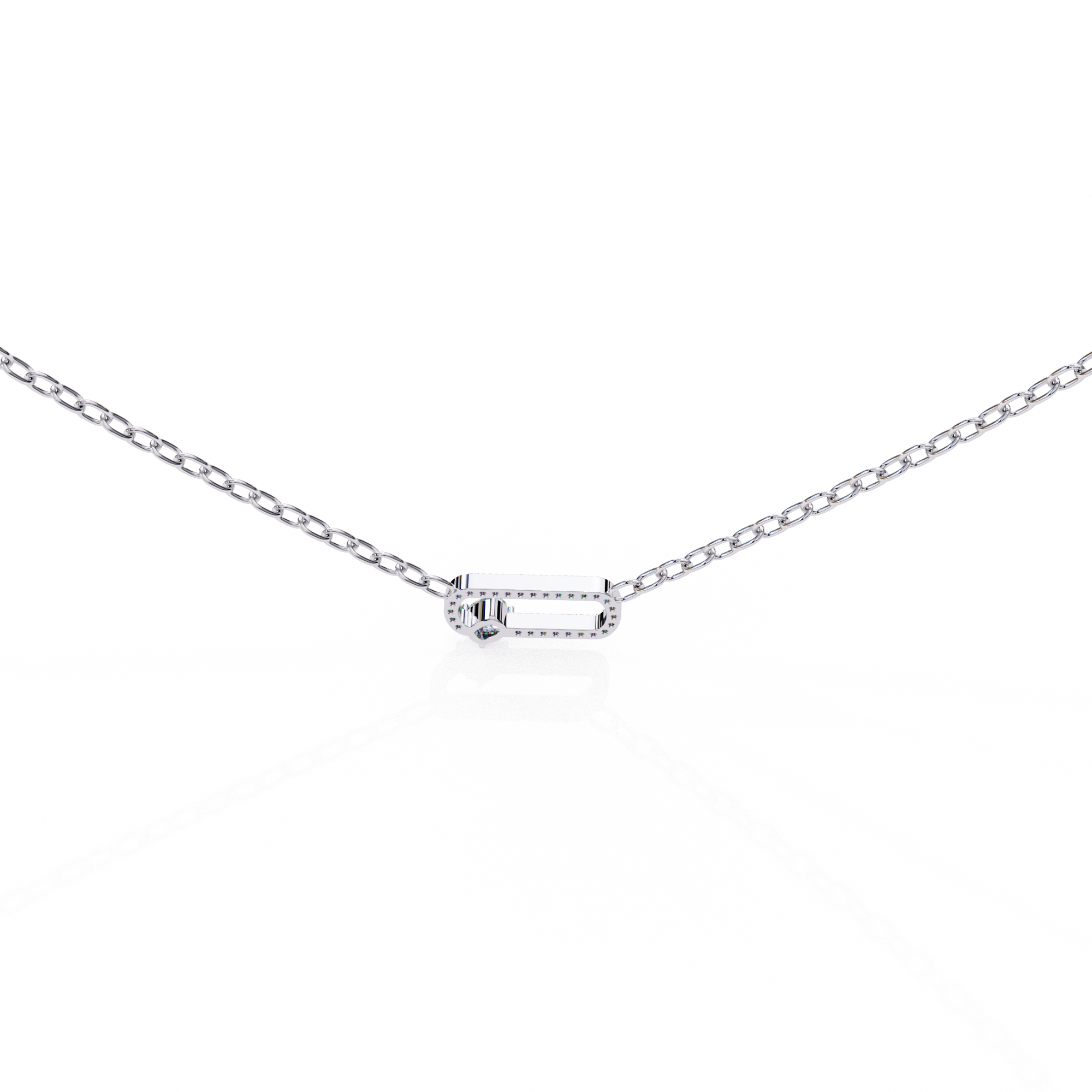 Linear Spark Necklace