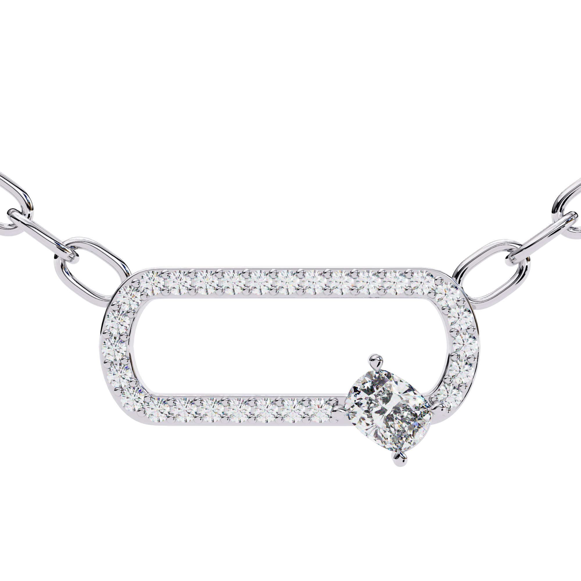 Linear Spark Necklace