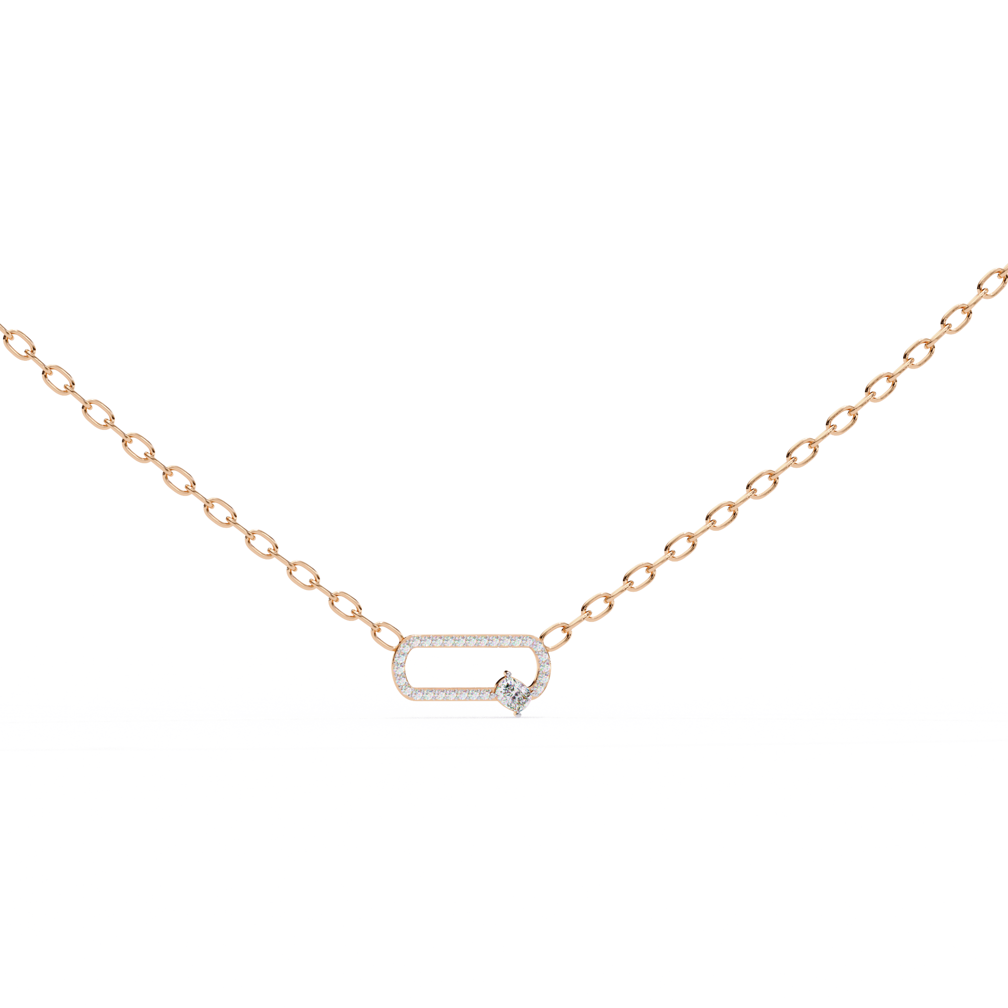 Linear Spark Necklace