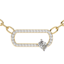 Linear Spark Necklace