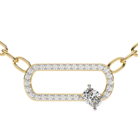 Linear Spark Necklace