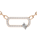 Linear Spark Necklace