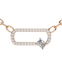 Linear Spark Necklace