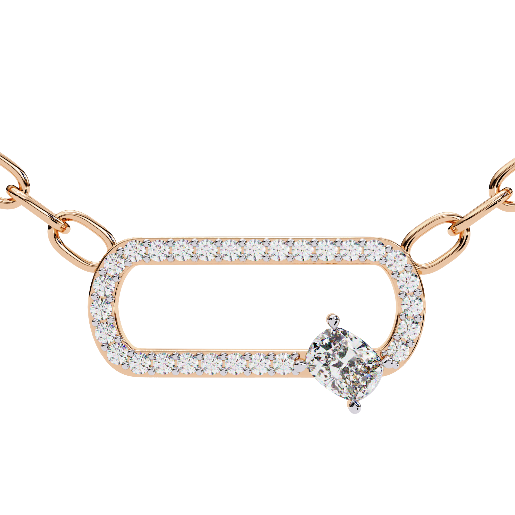 Linear Spark Necklace