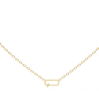 Linear Spark Necklace