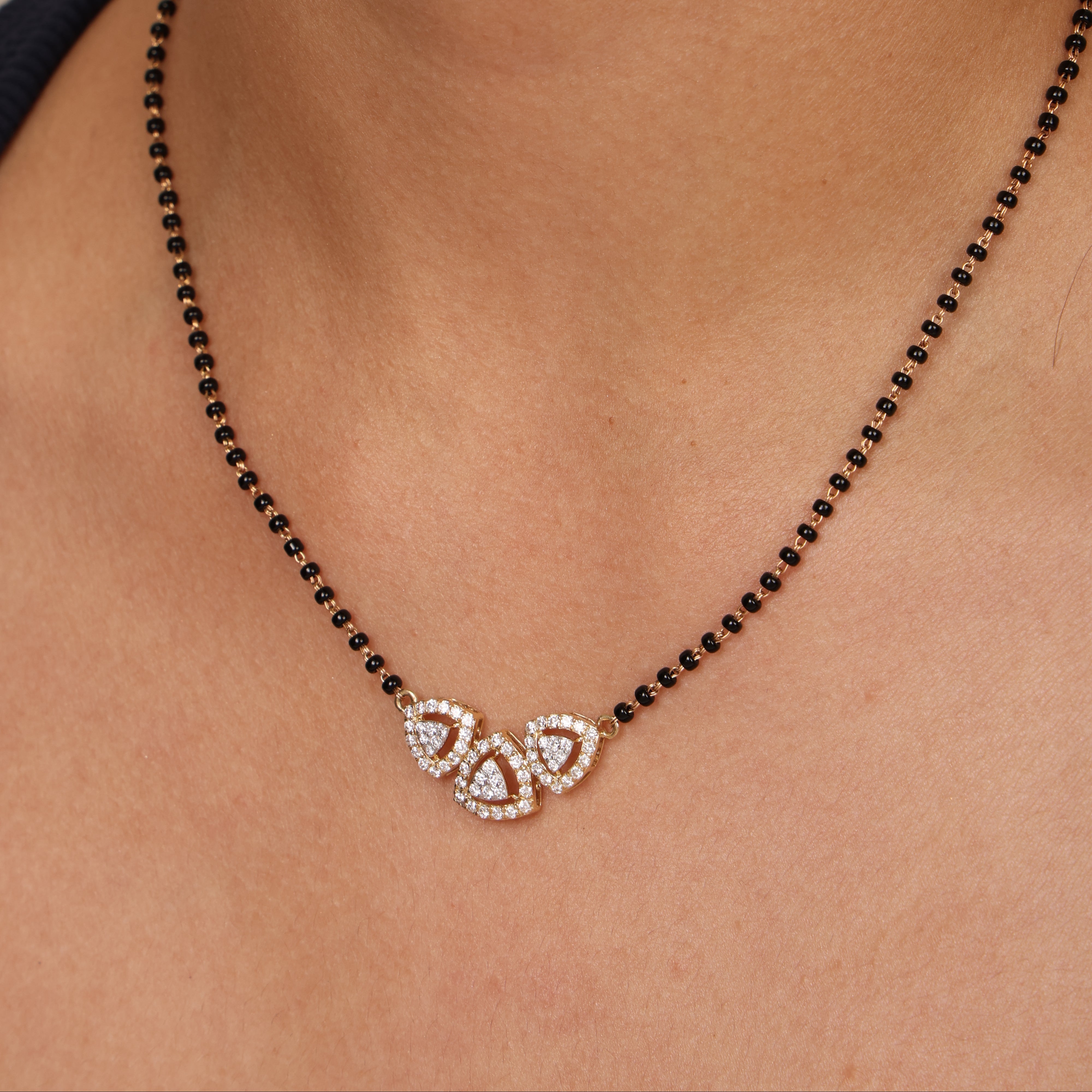 Trio Triangle Mangalsutra