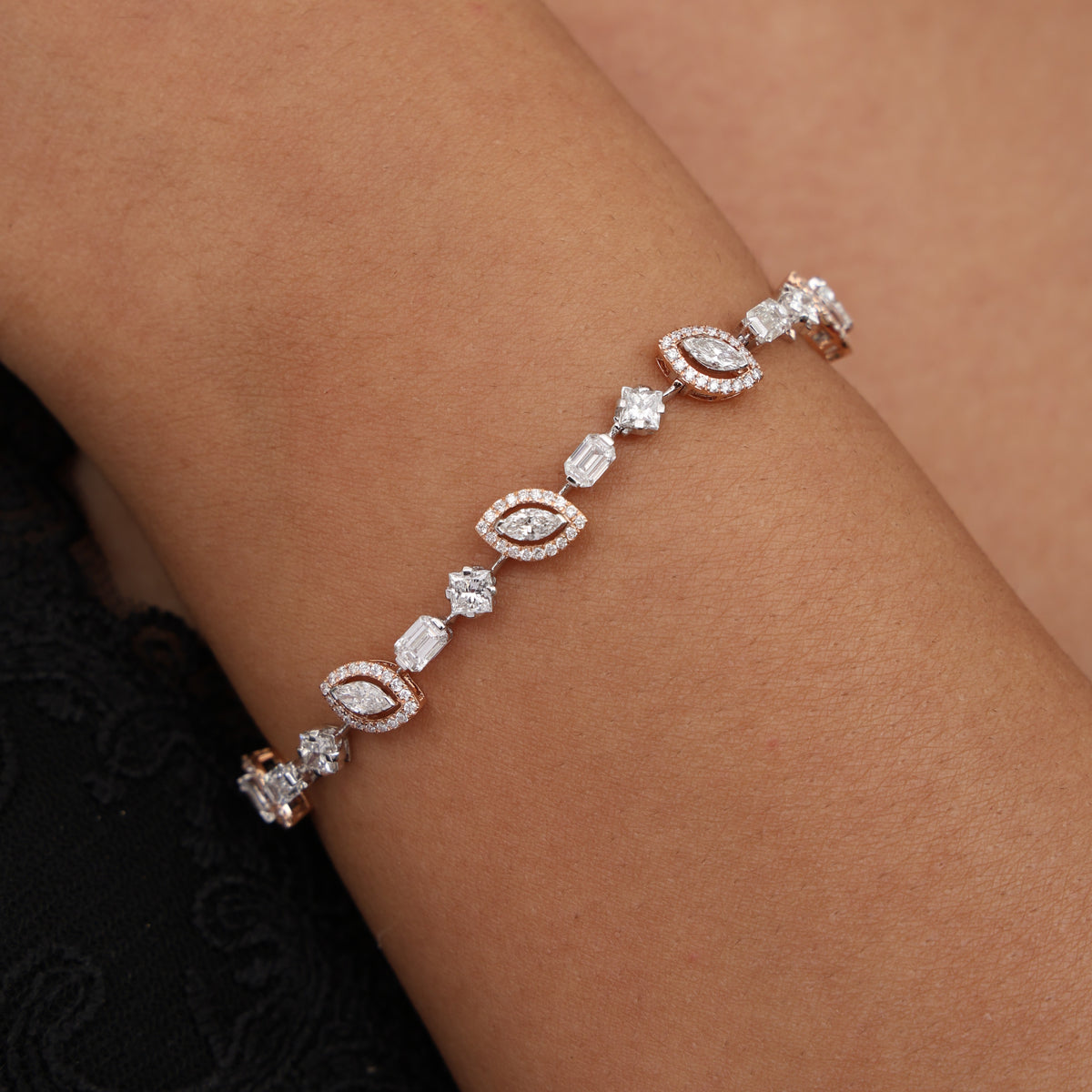 Starlit Diamond Bracelet