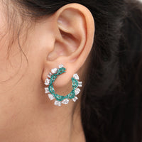 Elara Emerald Earrings