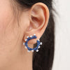 Elara Sapphire Mini Earrings