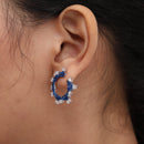 Elara Sapphire Mini Earrings