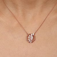 Verdant Bloom Diamond Necklace