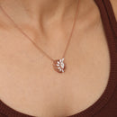 Verdant Bloom Diamond Necklace