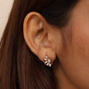 Verdant Bloom Diamond Earrings