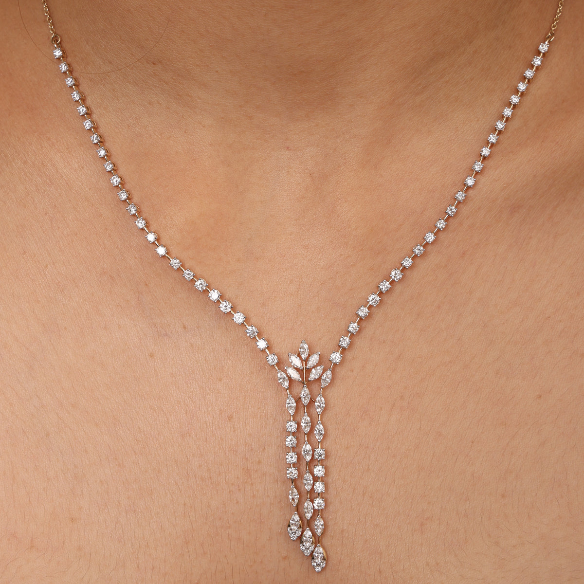 Celeste Vine Diamond Necklace
