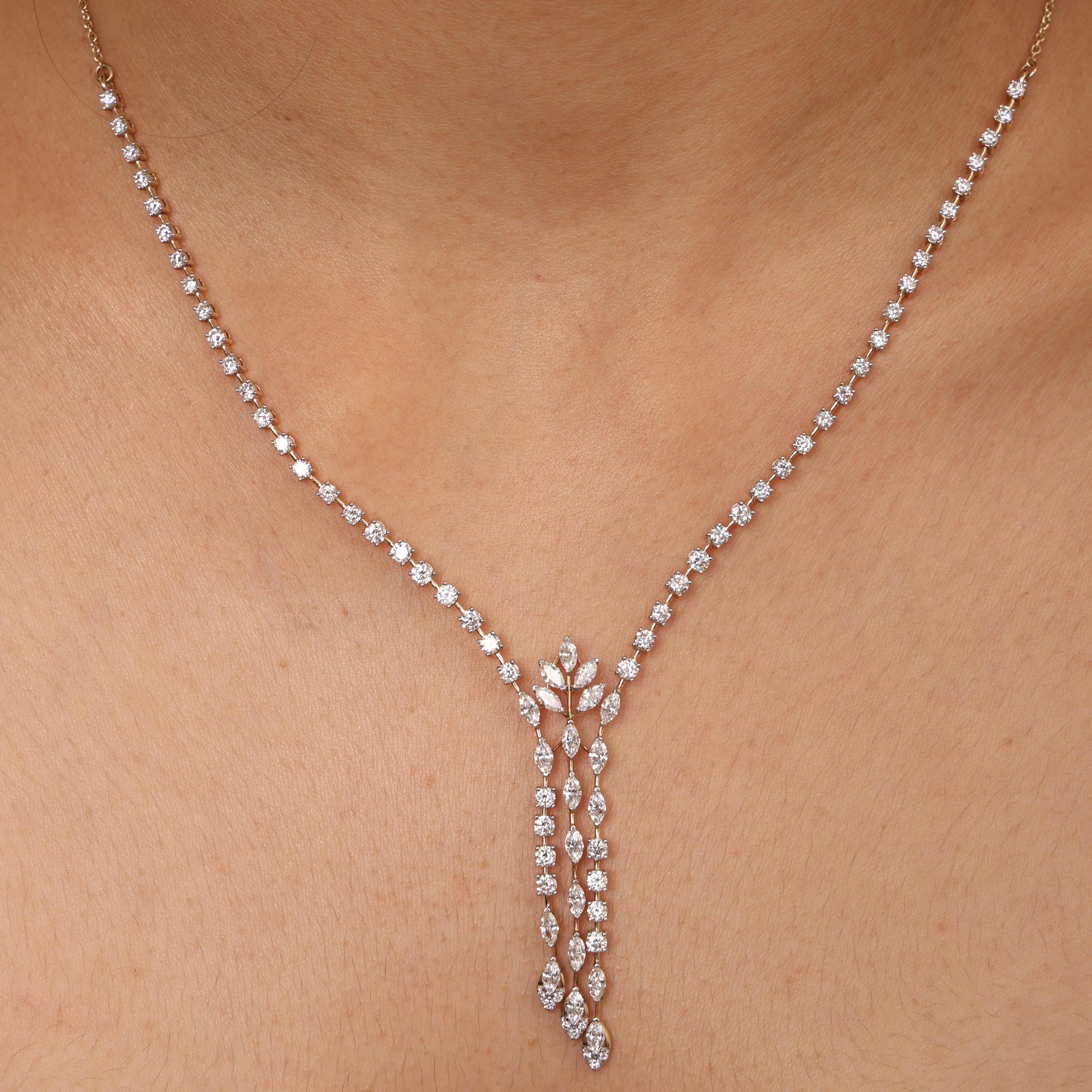 Celeste Vine Diamond Necklace