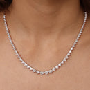 Eternal Hearts Tennis Necklace
