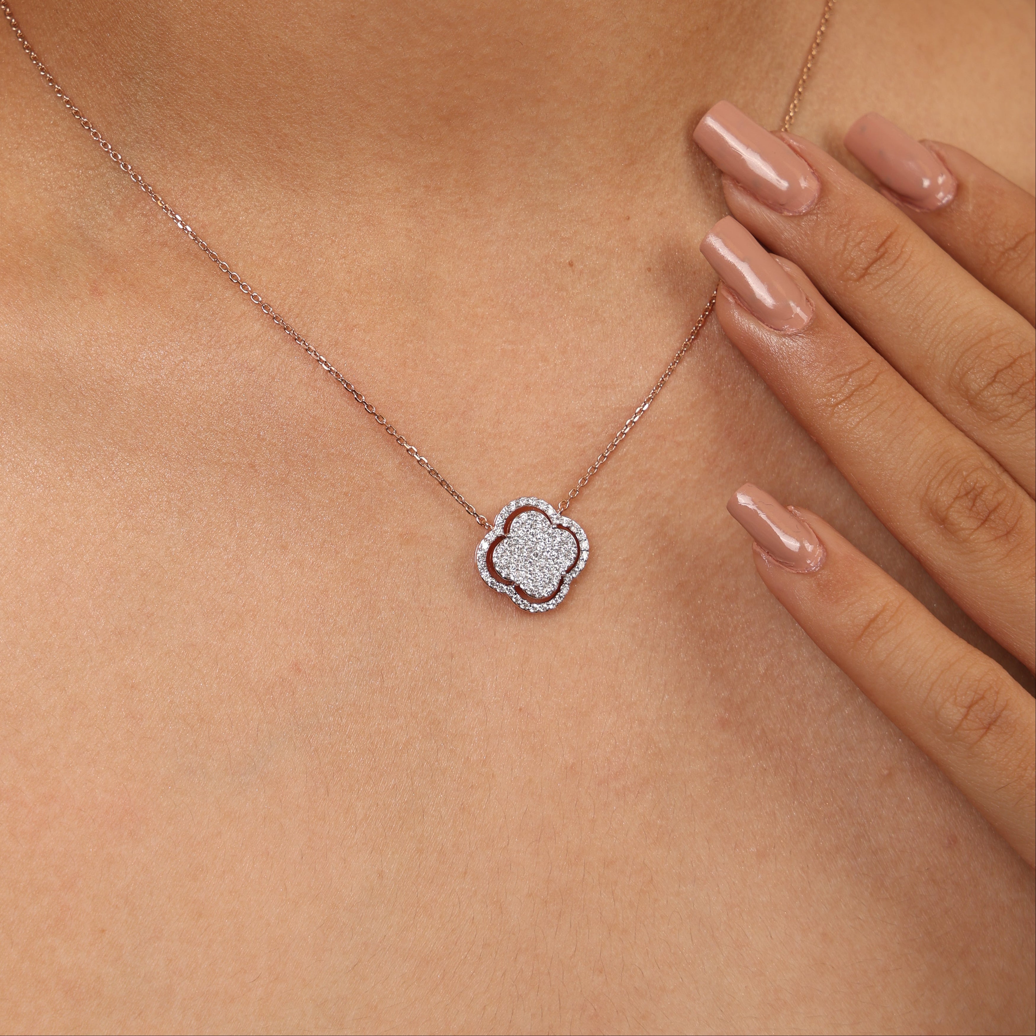 Clover Charm Necklace