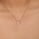 Rise Circle Necklace