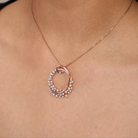 Layered Spark Pendant