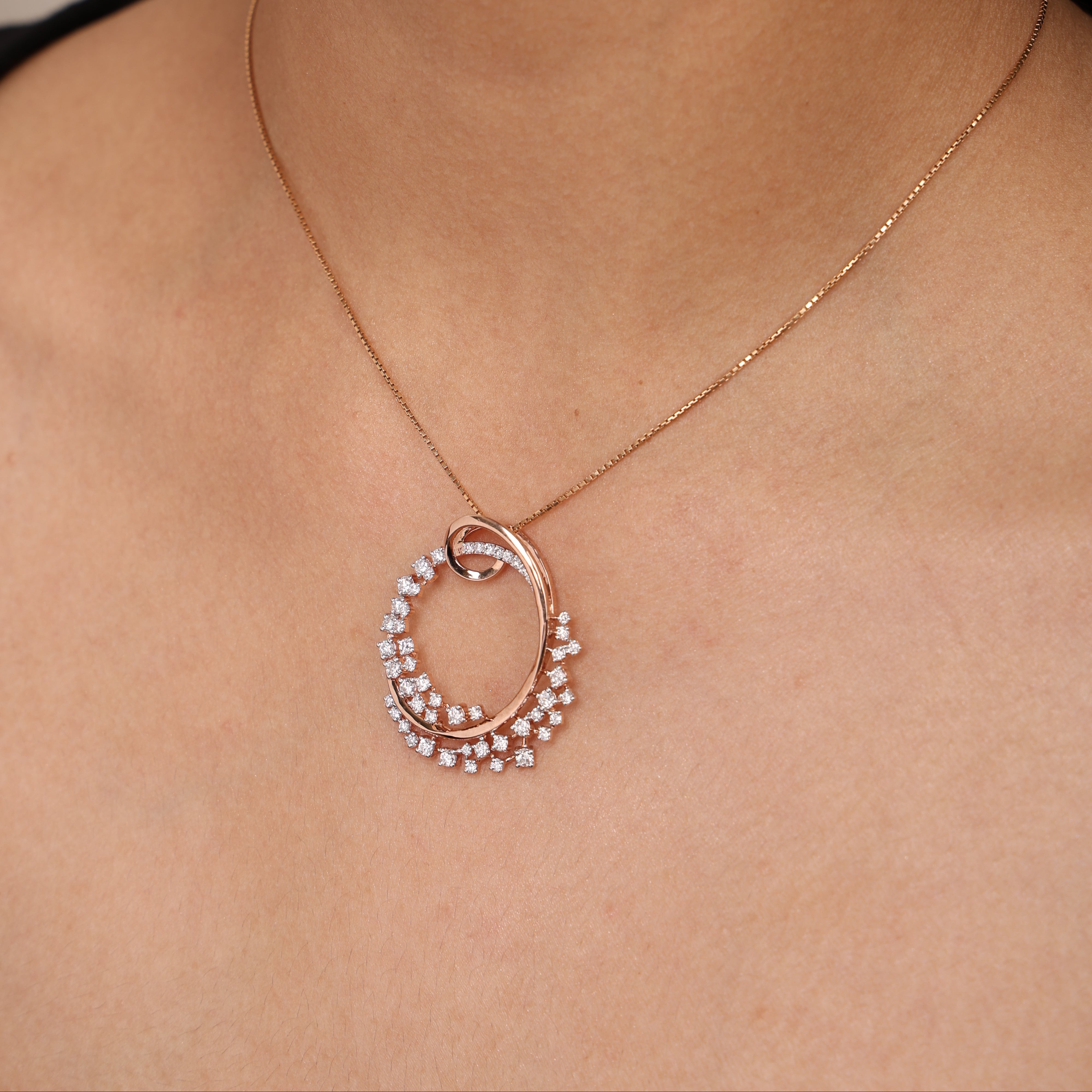 Layered Spark Pendant