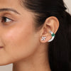 Emerald Wing Studs