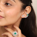 Emerald Wing Studs