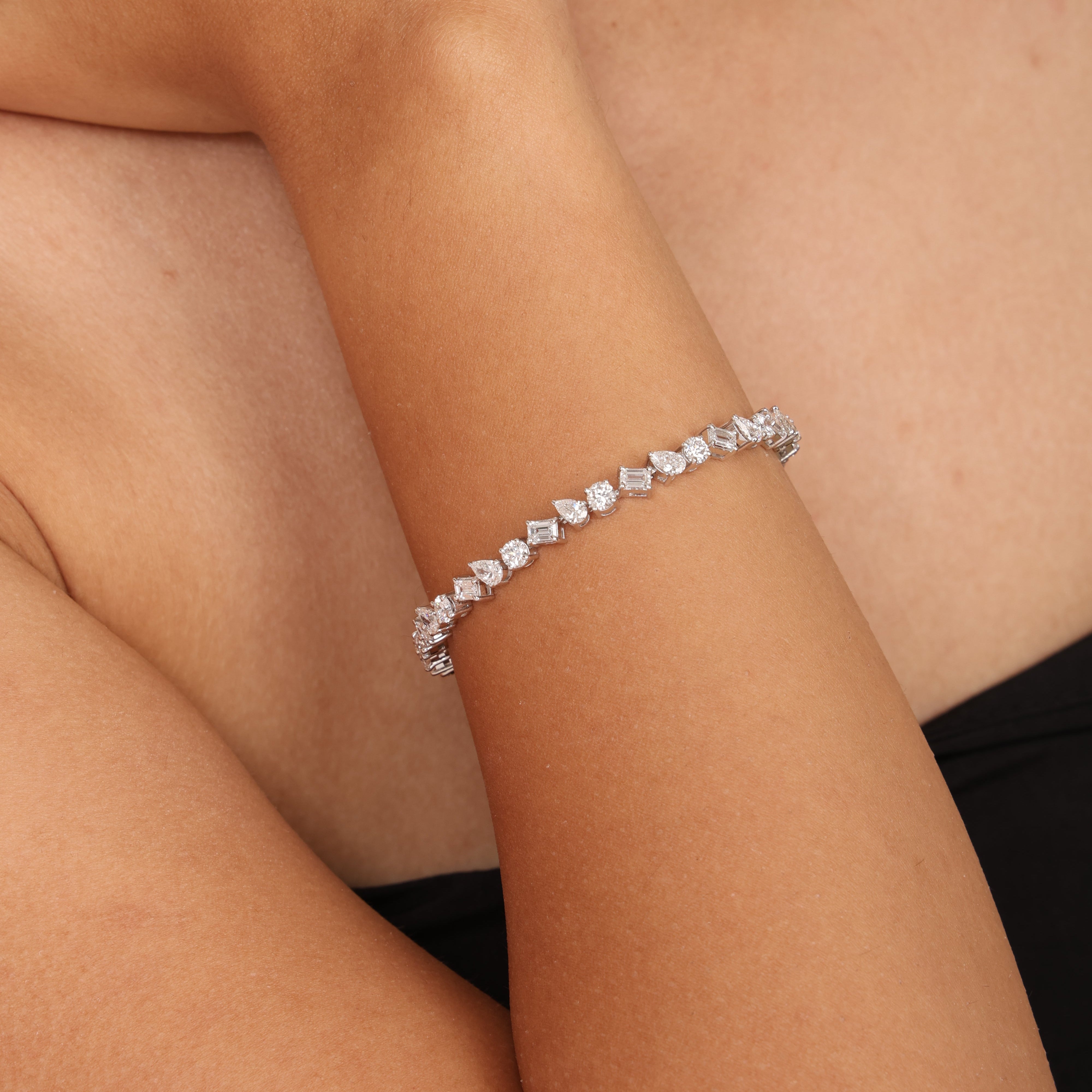 The Fancy-Cut Solitaire Bracelet