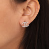 Intertwined Logo Studs