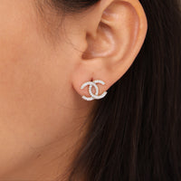 Intertwined Logo Studs