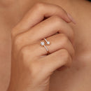 The Twin Open Ring