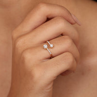 The Twin Open Ring