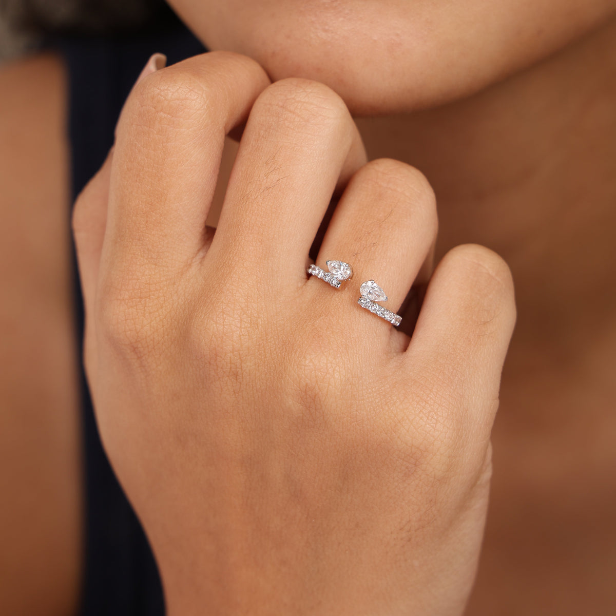 9 kt / White Gold / 7