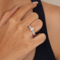 The Pear Solitaire Double Band