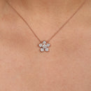 Flower Stone Necklace