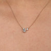Sunray Toi et Moi Necklace