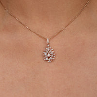 Pear Sculpt Necklace