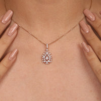Pear Sculpt Necklace