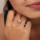 Multi-Finger Floating Halo Ring