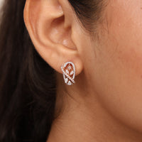 Petal Cross Studs