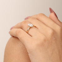 Viera Marquise Solitaire Ring