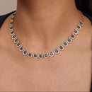 The Emerald Crown Link Necklace