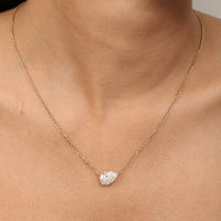 Aira Pear Diamond Necklace