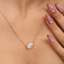 Aira Pear Diamond Necklace