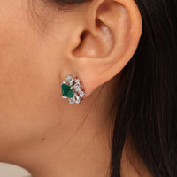 The Emerald Coronet Studs