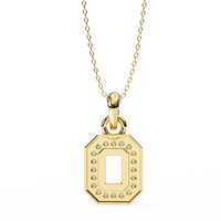 Geometric Halo Pendant