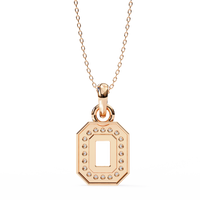 Geometric Halo Pendant