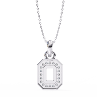 Geometric Halo Pendant