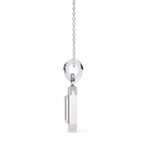 Geometric Halo Pendant