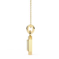 Geometric Halo Pendant