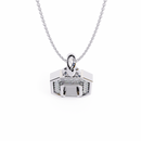 Geometric Halo Pendant